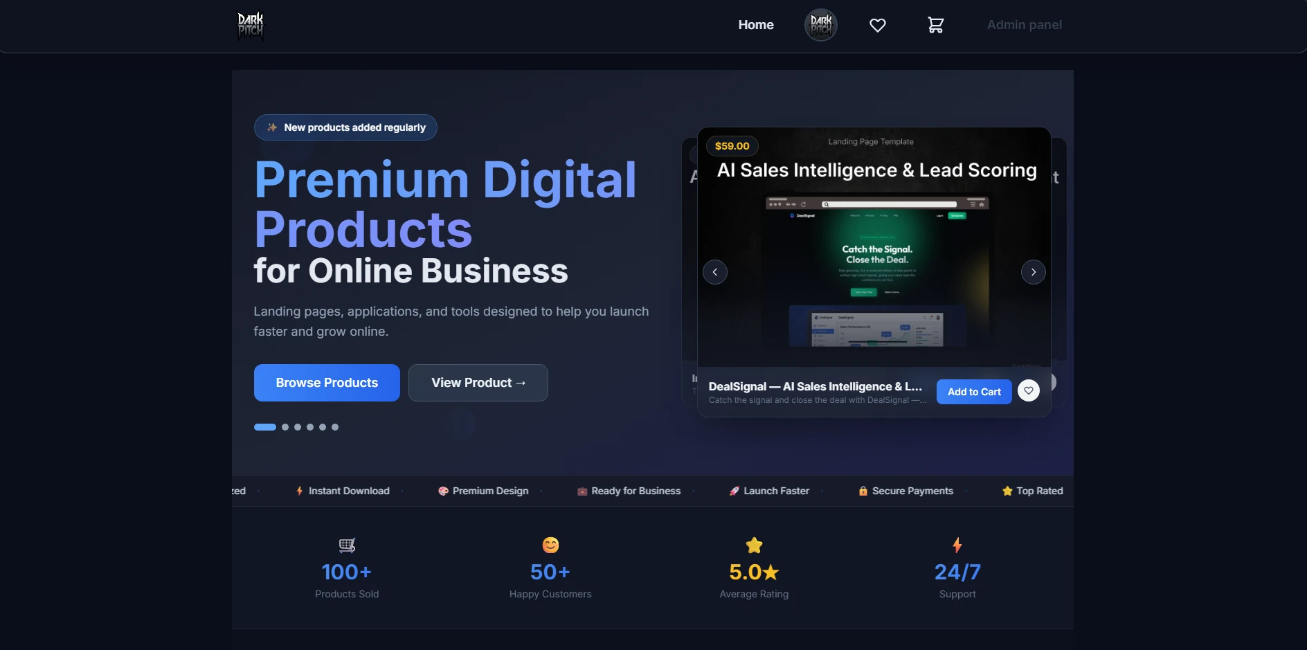 DarkPitch Preview